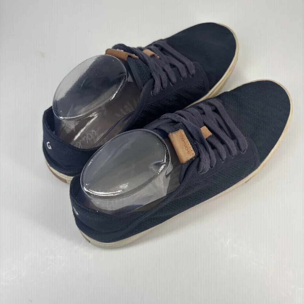 OluKai Pehuea Li Women's US 9 Trench Blue‎ Mesh Casual Slip-On Shoes 20379-DEDE